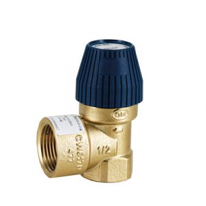 Membran-Sicherheitsventil Messing 1/2" x 3/4" 6 bar