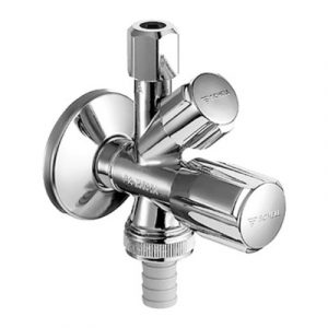 Geräte-Kombi-Eckventil 1/2" verchromt